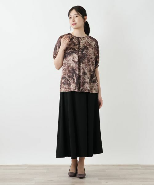 Leilian / レリアン シャツ・ブラウス | プリントブラウス | 詳細4