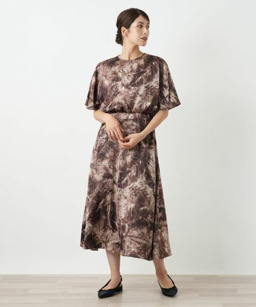 Leilian / レリアン ドレス | プリントワンピース | 詳細1