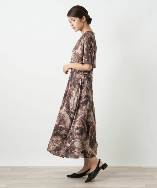 Leilian / レリアン ドレス | プリントワンピース | 詳細2