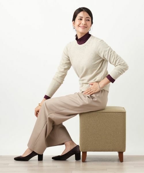 Leilian / レリアン カットソー | ハイネックカットソー | 詳細10