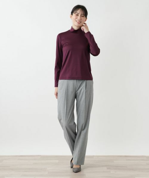 Leilian / レリアン カットソー | ハイネックカットソー | 詳細11