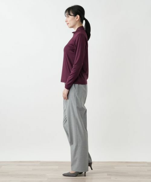 Leilian / レリアン カットソー | ハイネックカットソー | 詳細12