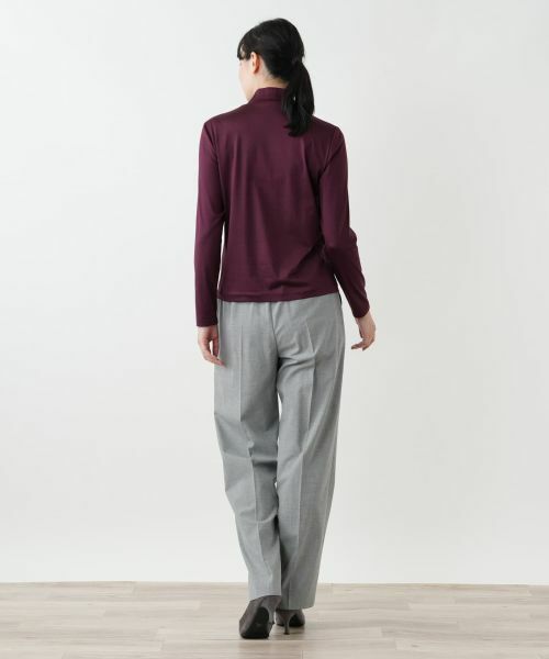 Leilian / レリアン カットソー | ハイネックカットソー | 詳細13