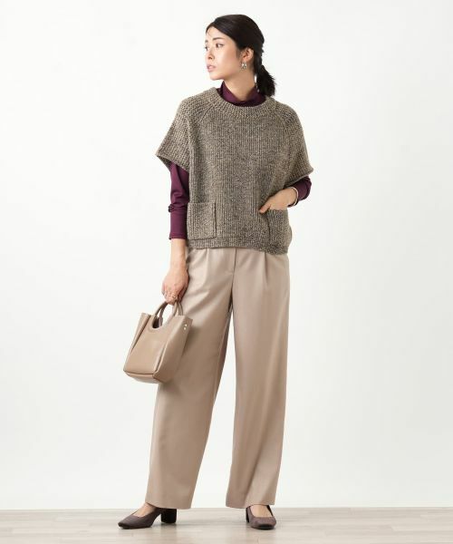 Leilian / レリアン カットソー | ハイネックカットソー | 詳細3