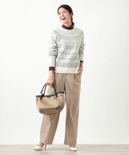 Leilian / レリアン カットソー | ハイネックカットソー | 詳細7