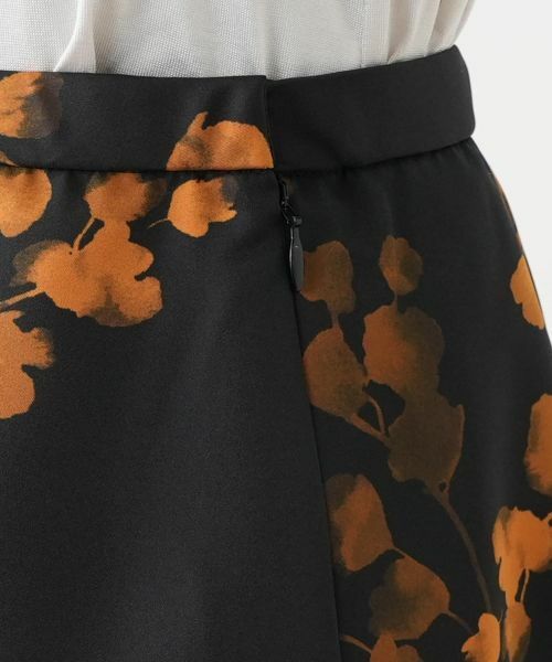 Leilian / レリアン ミニ・ひざ丈スカート | 花柄プリントスカート【Leilian WHITE LABEL】 | 詳細8