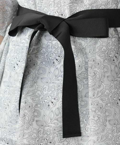 Leilian / レリアン シャツ・ブラウス | ボタニカル柄リボンブラウス | 詳細13