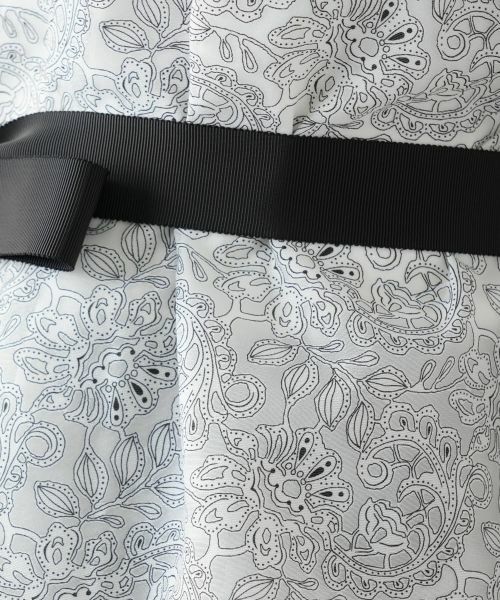 Leilian / レリアン シャツ・ブラウス | ボタニカル柄リボンブラウス | 詳細15