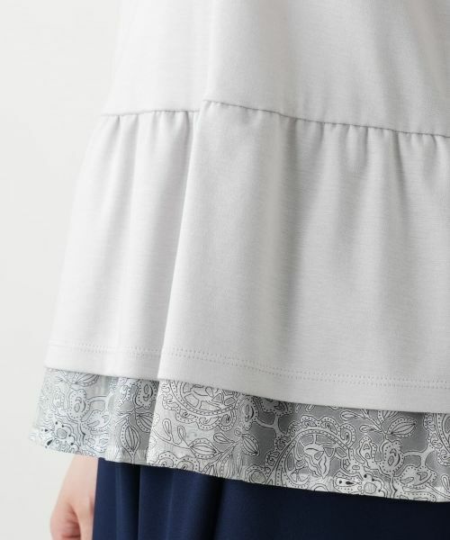 Leilian / レリアン カットソー | ペプラムカットソー | 詳細17