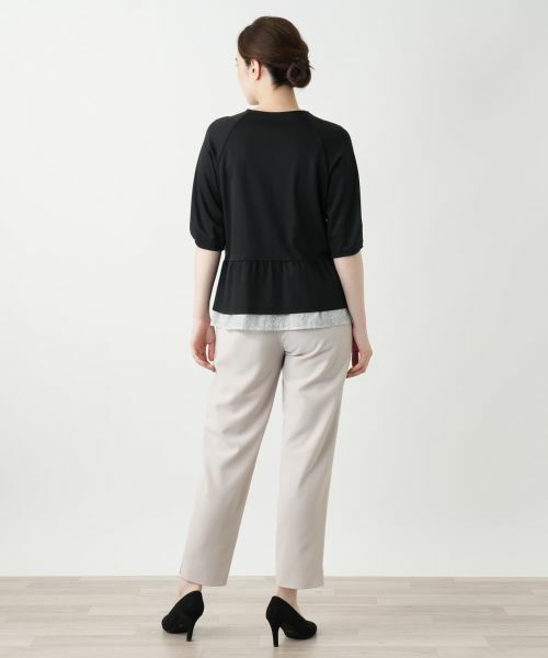 Leilian / レリアン カットソー | ペプラムカットソー | 詳細6