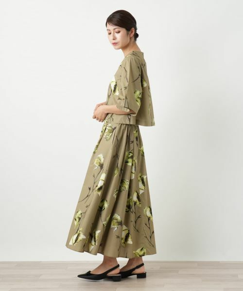 Leilian / レリアン シャツ・ブラウス | フラワープリントブラウス | 詳細2