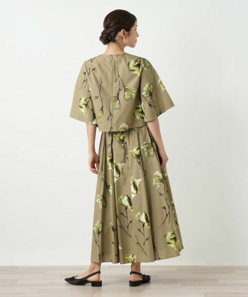 Leilian / レリアン シャツ・ブラウス | フラワープリントブラウス | 詳細3