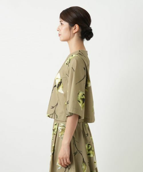 Leilian / レリアン シャツ・ブラウス | フラワープリントブラウス | 詳細5