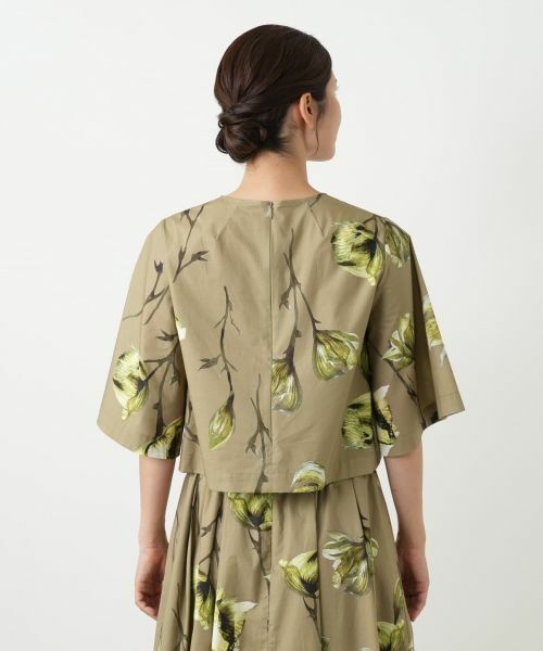 Leilian / レリアン シャツ・ブラウス | フラワープリントブラウス | 詳細6