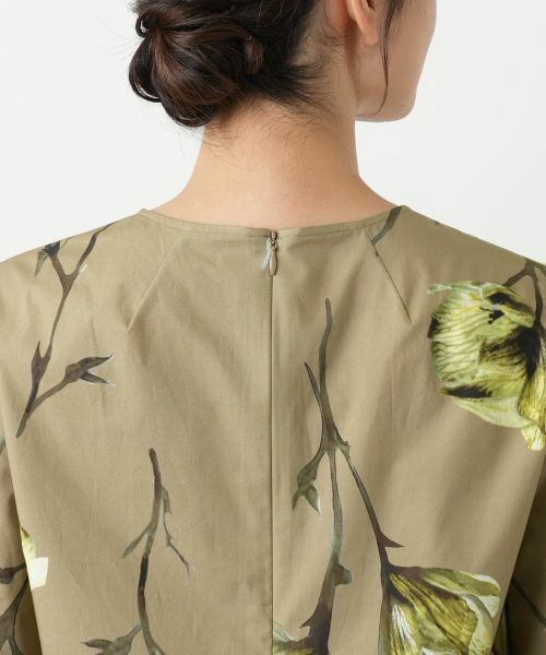 Leilian / レリアン シャツ・ブラウス | フラワープリントブラウス | 詳細8