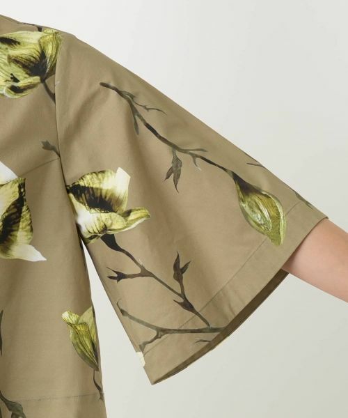 Leilian / レリアン シャツ・ブラウス | フラワープリントブラウス | 詳細9