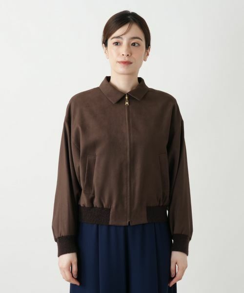 Leilian / レリアン その他アウター | ジップブルゾン | 詳細4