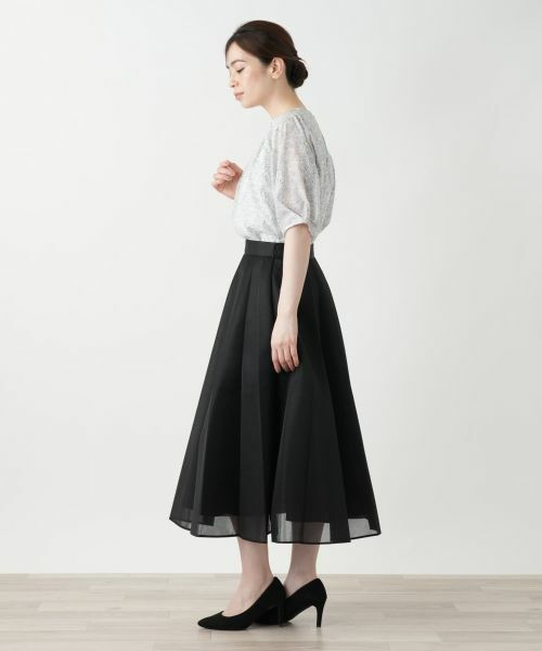 Leilian / レリアン ロング・マキシ丈スカート | シアープリーツスカート | 詳細2