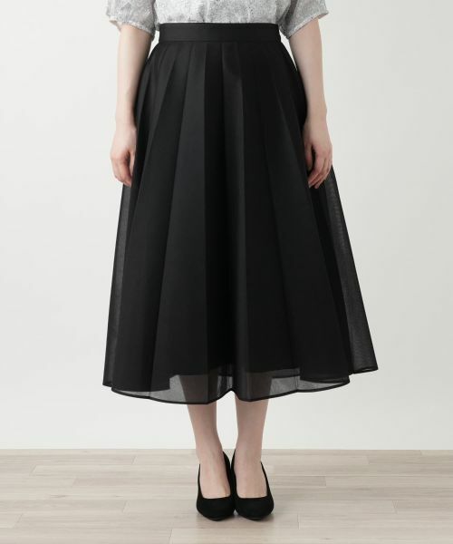 Leilian / レリアン ロング・マキシ丈スカート | シアープリーツスカート | 詳細4