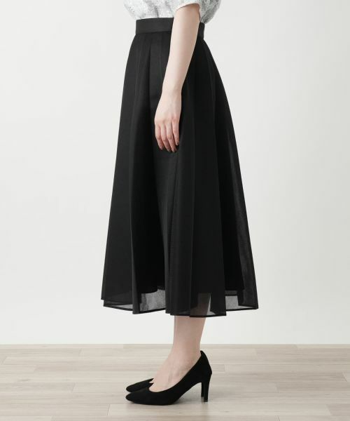 Leilian / レリアン ロング・マキシ丈スカート | シアープリーツスカート | 詳細5