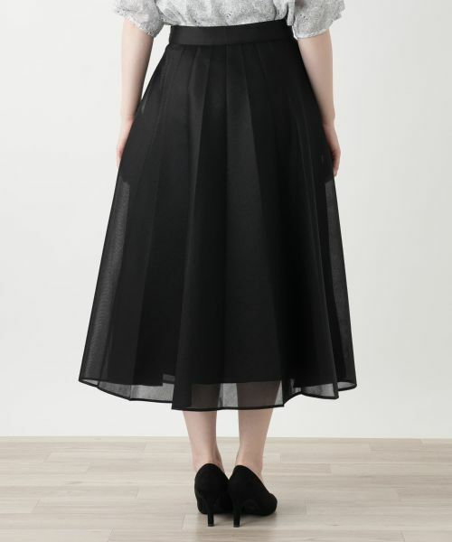 Leilian / レリアン ロング・マキシ丈スカート | シアープリーツスカート | 詳細6