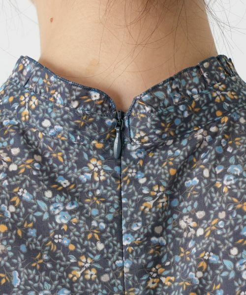 Leilian / レリアン シャツ・ブラウス | 小花柄ボウタイブラウス | 詳細13