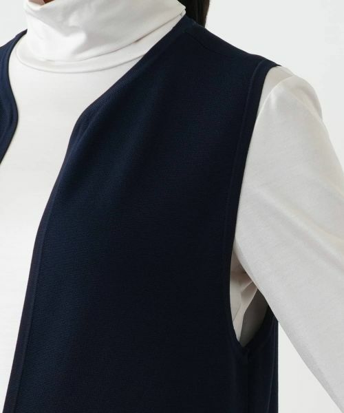 Leilian / レリアン テーラードジャケット | ロングベスト【Leilian WHITE LABEL】 | 詳細12