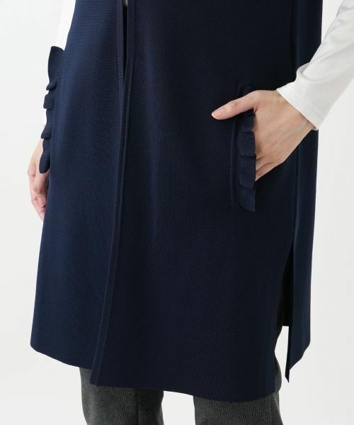 Leilian / レリアン テーラードジャケット | ロングベスト【Leilian WHITE LABEL】 | 詳細14