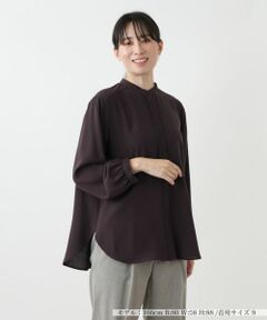 Leilian / レリアン シャツ・ブラウス | レーストリムブラウス【Leilian WHITE LABEL】