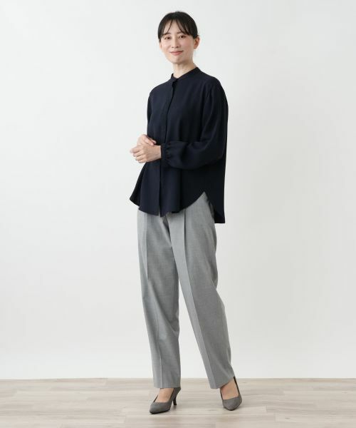 Leilian / レリアン シャツ・ブラウス | レーストリムブラウス【Leilian WHITE LABEL】 | 詳細1