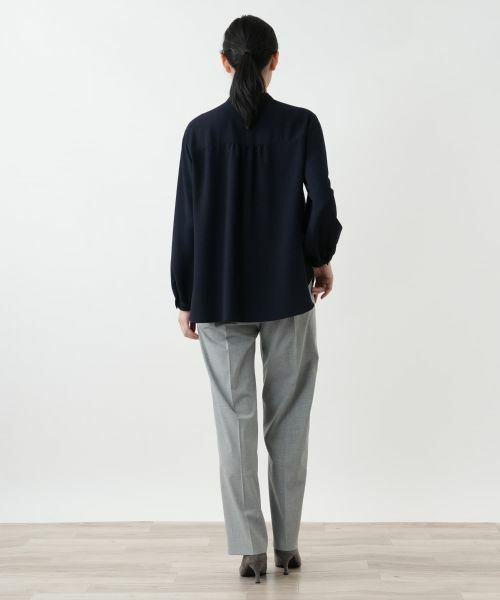 Leilian / レリアン シャツ・ブラウス | レーストリムブラウス【Leilian WHITE LABEL】 | 詳細3