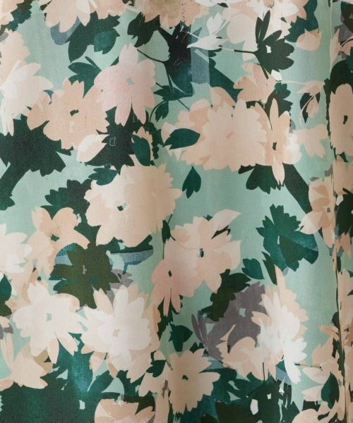 Leilian / レリアン シャツ・ブラウス | 花柄チュニックブラウス【Leilian WHITE LABEL】 | 詳細14