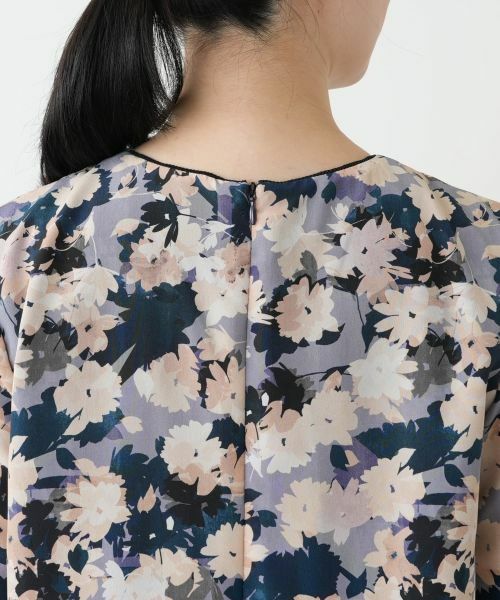 Leilian / レリアン ドレス | 花柄フレアワンピース【Leilian WHITE LABEL】 | 詳細11