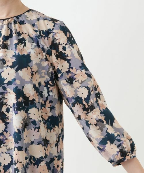 Leilian / レリアン ドレス | 花柄フレアワンピース【Leilian WHITE LABEL】 | 詳細12
