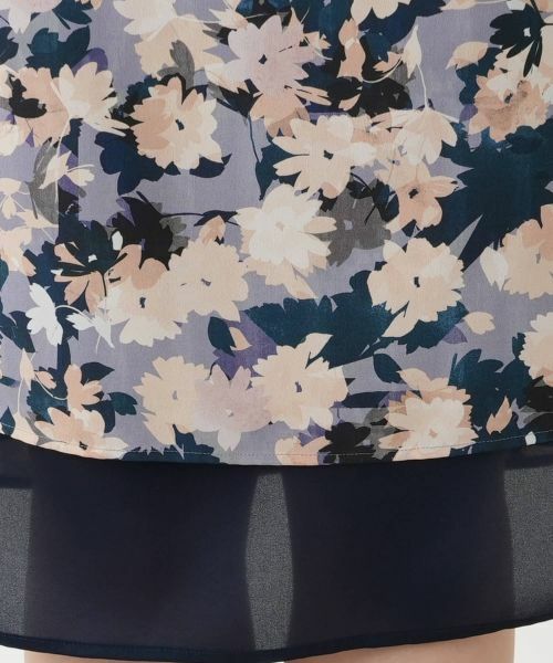 Leilian / レリアン ドレス | 花柄フレアワンピース【Leilian WHITE LABEL】 | 詳細14