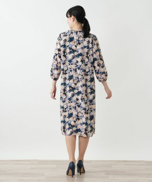 Leilian / レリアン ドレス | 花柄フレアワンピース【Leilian WHITE LABEL】 | 詳細6