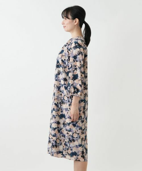 Leilian / レリアン ドレス | 花柄フレアワンピース【Leilian WHITE LABEL】 | 詳細8