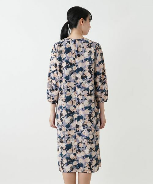 Leilian / レリアン ドレス | 花柄フレアワンピース【Leilian WHITE LABEL】 | 詳細9