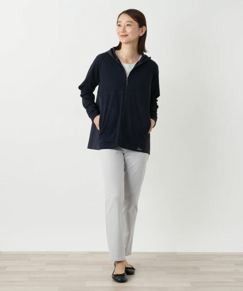 Leilian / レリアン カーディガン・ボレロ | 切替パーカ【MUSE BY ROCHAS Premiere】 | 詳細1