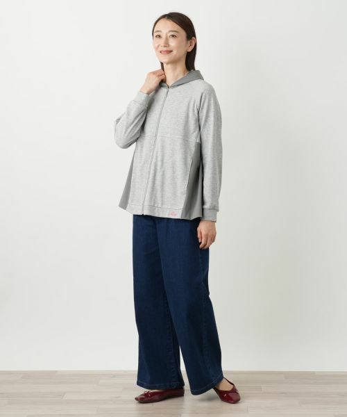 Leilian / レリアン カーディガン・ボレロ | 切替パーカ【MUSE BY ROCHAS Premiere】 | 詳細4