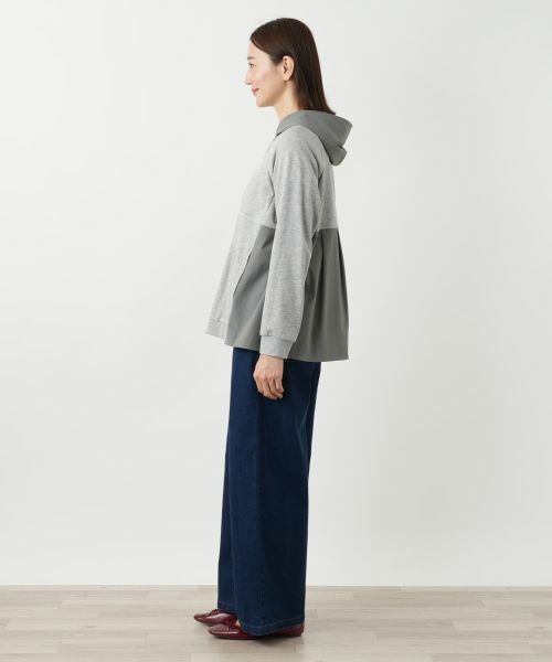 Leilian / レリアン カーディガン・ボレロ | 切替パーカ【MUSE BY ROCHAS Premiere】 | 詳細5