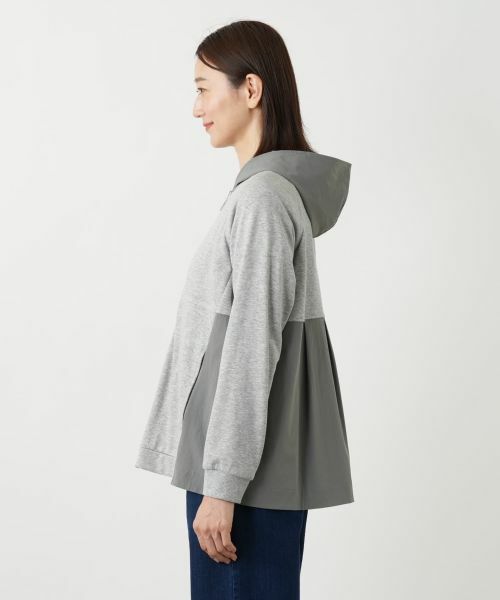 Leilian / レリアン カーディガン・ボレロ | 切替パーカ【MUSE BY ROCHAS Premiere】 | 詳細8