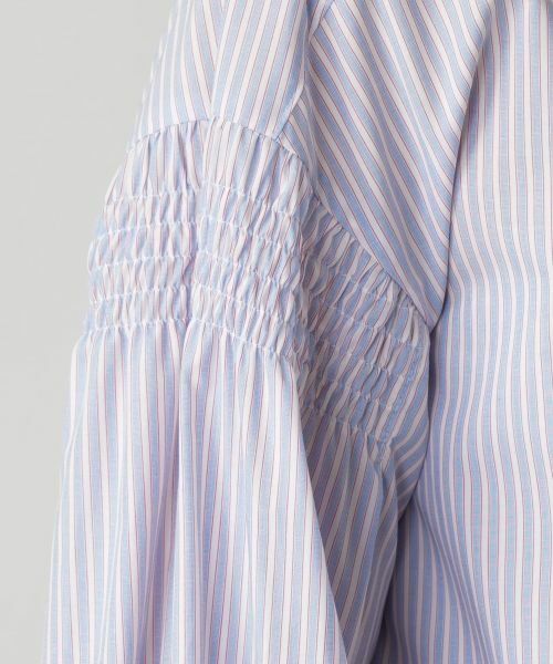 Leilian / レリアン シャツ・ブラウス | ストライプ切替ブラウス【MUSE BY ROCHAS Premiere】 | 詳細12