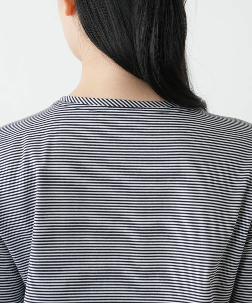 Leilian / レリアン カットソー | 刺繍ボーダーカットソー【MUSE BY ROCHAS Premiere】 | 詳細11