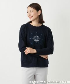 Leilian / レリアン スウェット | 刺繍プルオーバー【MUSE BY ROCHAS Premiere】