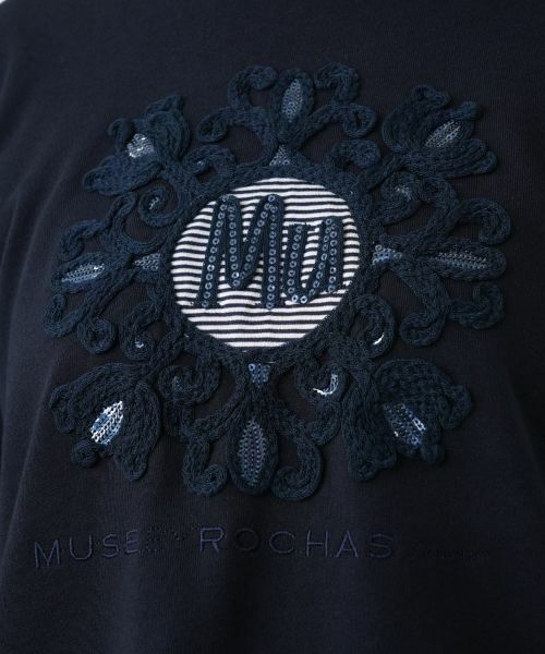 Leilian / レリアン スウェット | 刺繍プルオーバー【MUSE BY ROCHAS Premiere】 | 詳細14