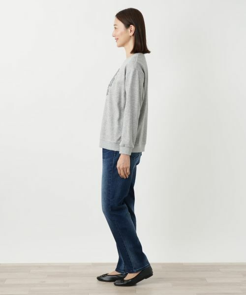 Leilian / レリアン スウェット | 刺繍プルオーバー【MUSE BY ROCHAS Premiere】 | 詳細2