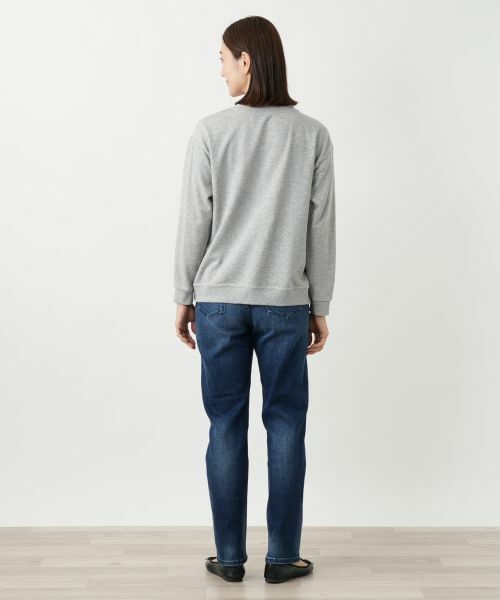 Leilian / レリアン スウェット | 刺繍プルオーバー【MUSE BY ROCHAS Premiere】 | 詳細3