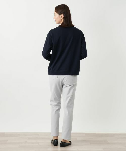 Leilian / レリアン スウェット | 刺繍プルオーバー【MUSE BY ROCHAS Premiere】 | 詳細6