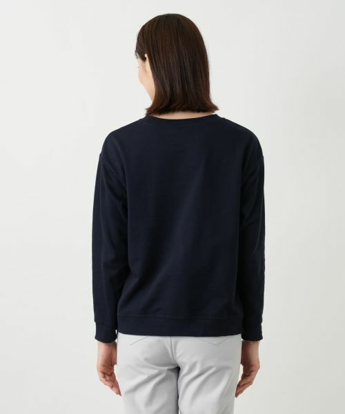 Leilian / レリアン スウェット | 刺繍プルオーバー【MUSE BY ROCHAS Premiere】 | 詳細9